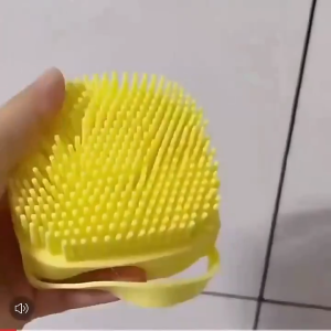 Pet Silicone 5 Finger Palm Brush Hand Shape Massage Shampoo Container Dispenser Dog Cat Bath Scrub