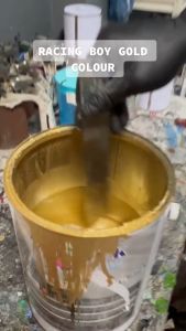 AIKKA Y9017 RCB Sport Rim Gold | Sport Rim Paint | 2K Paint DIY Cat Motor Aerosol Spray Cat Bancuh