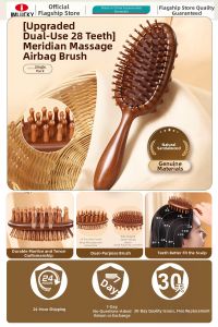 IMLUCKY | Massage Scalp And Meridian Comb For Women Hair Smoothing Comb