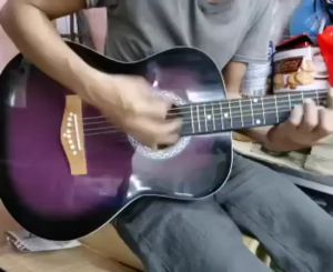 Jss Jr Black Guitar 38\\\" - Perfect for Beginners & Comes with Free Pick & Bag