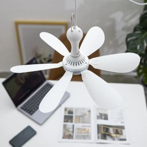 Silent 6 Leaves USB Powered Ceiling Canopy Fan: A Comprehensive Guide