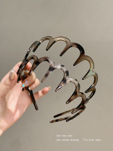 Anti-Slip Wave Hairband Womens Face Washing Hair Accessory Hair Ties Hair Bands Hair Accessories Korean Style Plastic Hair Bands