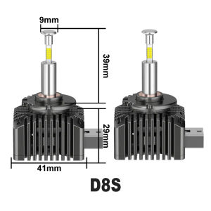 360 LED D1S D3S D2S D4S D5S D8S Headlight Bulbs Canbus 1:1 HID D1R D2R D3R D4R Xenon Lamp 1700W 6000K Turbo LED Bulb For Car
