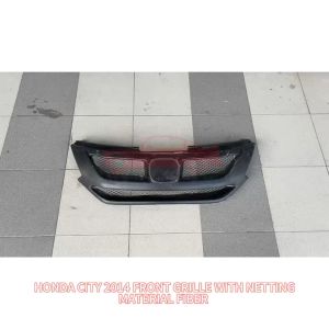 B1503 HONDA CITY 14 FRONT GRILLE WITH NETTING FIBERGLASS BODYKIT
