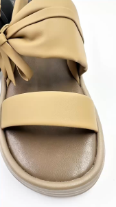 JULIA FILIO Comfort Lady Shoes Heels Ladies Heels BLING Shoes (9848) Col: (BLA/KHA) SIZE:36-40