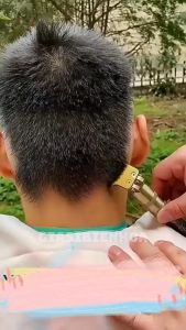 Tông Đơ Cắt Tóc Cạo Râu Bấm Viền Vintage T9 Hình Rồng