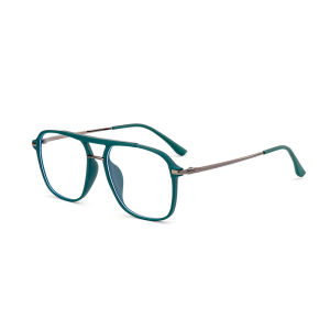 Chaoku | Ultra-light Black Retro Double Bar Eyeglass Frames