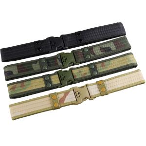 1pc High Quality Outdoor Military Camouflage Tactical Belt Oxford Cloth Training Waistband Work Belts Men Women Straps