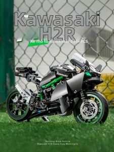 JINGGUAN | Đồ Chơi Xây Dựng Thông Minh Mô Hình Kawasaki H2R cho Trẻ 9 Tuổi