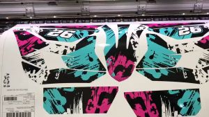 Decal Stiker Viar 100 Dekal Striping Sticker Viar 100 Dekal Viar 100 motif ABSTRAK RACING