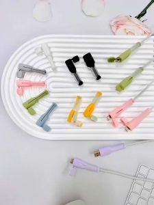 Universal Soft Silicone Charging cable Data Line Cord Protector Protective Case Cable Winder Cover Cable Protector