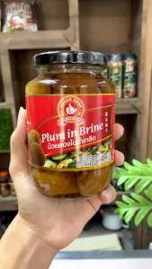 บ๊วยดองในน้ำเกลือ 500 g ตรามือที่ 1 Prune in Brine