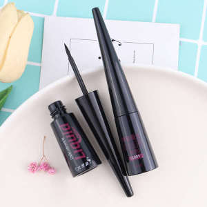 ✴Waterproof Eyeliner Pen Long-lasting No Sizziness Makeup Artist Special Color-rendering Smooth Quick-drying Eyeliner Pen Women#39s Fine Head with Hard Hair☉