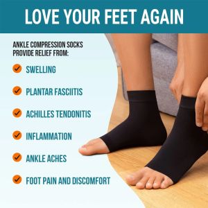 1 Pair Soothe Socks for Neuropathy Pain Ankle Brace Compression Support Soothesocks for Neuropathy Soothe Socks Arch Support
