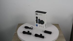 FAK - Wireless Mic K35 For Smartphone Speaker Kamera Sound card
