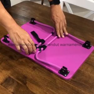 Meja Lipat dengan Strap Anti Slip Meja Laptop Mini Portable WMO IFOXY