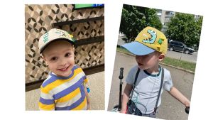 Kissbaby Childrens sun hat fashion cartoon dinosaur style baseball cap 4 colors to choose from