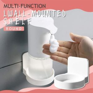 Multi-function Round Wall-mounted Shelf Punch-free Storage Rack Housekeeper On Wall athroom Storage Rack Shelf