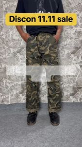 CARGO PANTS - LORENG ARMY - CELANA PANJANG CARGO GOMBRANG BIG SIZE 40