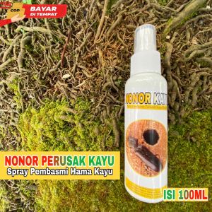 Spray Pembasmi Rayap Kayu | Teter Kayu | Nonor Kayu | Lebah Kayu | Kutu Kayu | Kumbang Pengebor Kayu | 100% Ampuh | 100ML | 250ML | 500ML