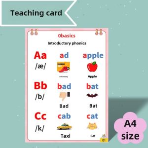 Nature Phonics 60 Seconds a Day See Words Can Read English Words Pronunciation Skills Follow Reading Learning Kids Enlightenment Handy Gadget