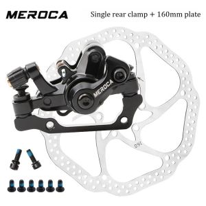 MEROCA | MEROCA Mechanical Disc Brake Caliper Front Rear Cable Disc Brake Caliper Mtb Electric Bike Mechanical Bicycle Caliper