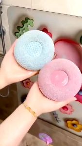 Spons Mandi Bola Spons Jaring Mandi Pembersih Daki / Bola Gosok Punggung Body Scrub Ball / Shower Puff Termurah Terbaru Promo