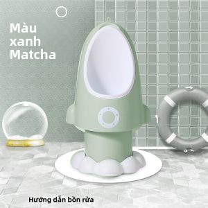 Ghế Tiểu Tiện Treo Tường Cho Bé Trai Babyura Bồn Tiểu Tiện Đứng Cho Trẻ Em Từ 6-36 Tháng Tuổi Phụ Kiện Phòng Tắm Trẻ Em