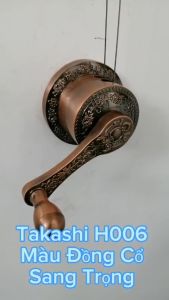 Giàn Phơi Quần Áo Thông Minh Nhập Khẩu TAKASHI 2023 Tay Quay Chịu Lực Cao Màu Sắc Sang Trọng Đẳng Cấp Lâu Bền Kiểu Nhật.