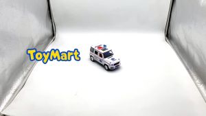 Police SUV Toy Vehicle Bump And Go Justice Car Kids Fun Action Cars Toys w/ Light And Sirens