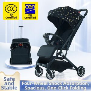 LIWAN | High View Adjustable Foldable Light Portable Shock Absorption Stroller