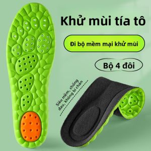 XIANZHAO | Miếng lót giày chống mùi kháng khuẩn thấm hút mồ hôi thoáng khí hương thảo thơm mềm mại thoải mái cho nam nữ tập huấn quân sự