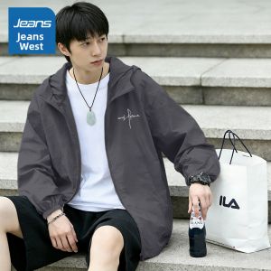 Jeanswest | Áo Khoác Bảo Vệ Chống Nắng UPF50+ Có Mũ Cho Nam