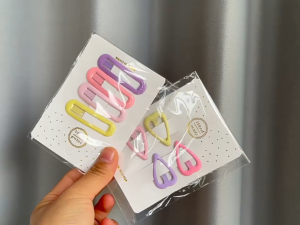 MD-C1288 Jepit Rambut Anak Isi 4 PCS Warna Warni / Jepit Tiptop Mini Bentuk Lucu / Hair Pin Jepitan