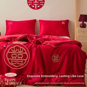 ZHIDING | Wedding Red Thick Quilt