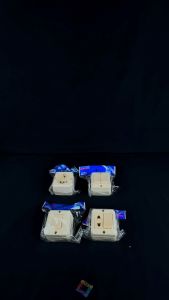 Saklar OB Engkel/Seri/Stop Kontak Arde / Warna Cream / Sakelar Berkualitas SNI / Merk CAHAYA SC-201/202/203/204