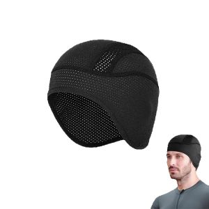 Cooling Cycling Cap Sweat Wicking Quick Dry Motorcycle Helmet Liner Breathable Mesh Sun Protection Running Skull Bicycle Hat