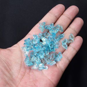 10pcs/Lot Shiny AB Crystal Butterfly Beads Colorful Glass Spacer Beads For Jewelry Making DIY Bracelet Necklace Earring