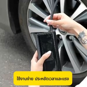 【รับประกัน 10 ปี】ปั้มลมแบบพกพา 8000mAh ปั๊มลมไฟฟ้า 12V 24V ไร้สาย มีสาย+พาวเวอร์แบงค์+ไฟฉาย 4 in 1 ที่เติมลมยางรถ สูบลมไฟฟ้า เครื่องปั๊มลมไฟฟ้า ปั๊มลมไร้สายแบ การวัดแรงดันที่แม่นยำ เครื่องสูบลมรถ ที่สูบลมรถยนต์ เติมลมรถยนต์ Portable Electric Air Pump