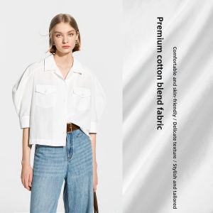 BEIQIANI | Relaxed Fit Casual Short Sleeve Shirt Women Summer