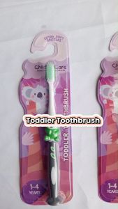 Bliss Baby Stuff Toddler Toothbrush for Ages 2+ Years with Soft Bristles and Giraffe Design