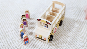 Melissa & Doug Wooden School Bus