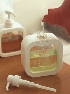 300/500ml Nordic Style Sub-Bottling Bottle Soap Dispenser Hand Sanitizer Container Shower Gel Shampoo