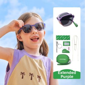 Kocotree | Folding Children Polarized Anti-UV Sunglasses