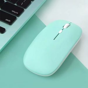 Bluetooth-Compatible Mouse Marcaron Computer Laptop Optical Mouse Wireless for iPad Samsung Tablet Universal Mice Noiseless