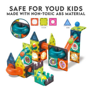 [LOWEST PRICE] Magnetic Tiles Building Blocks Set Children 3D Magnetic Building Bricks Constructor Marble Run Track Assembly Toys Puzzle DIY Early Learning Educational STEM Toy Gift