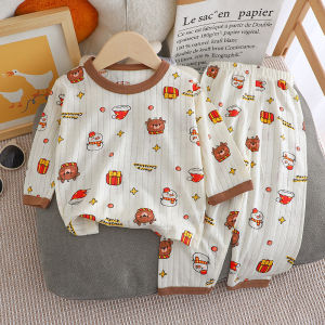 Cute Lightweight Cotton Child Home Wear Set