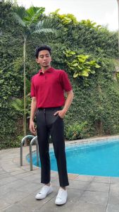 Kasual Celana Black Ankle Air