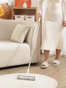 Cây lăn bụi ECOCO cán inox dài thế hệ mới lăn bụi sàn nhà làm sạch ga gối lông chó mèo thảm sofa 23119