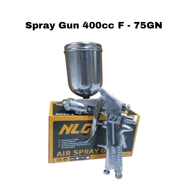Alat Semprot Cat Spray Gun NLG F-75 GN Lazada Indonesia - Main Image